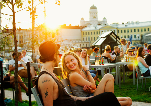 Summer in Helsinki. (Photographer Lauri Rotko)